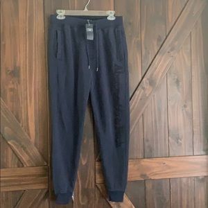 Abercrombie & Fitch Navy Sweat Pants-NEWw TAGS XS